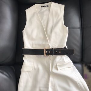 ZARA WHITE BLAZER  DRESS